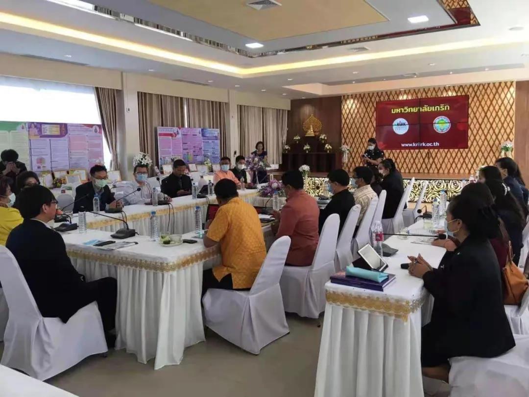 泰国格乐大学管委会王长明主席率团到访泰国中部地区猜纳府